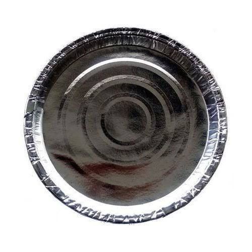 Disposable Paper Silver Colour Plates Use For Travelling Party Special Occasion Parties. Application: Small Function