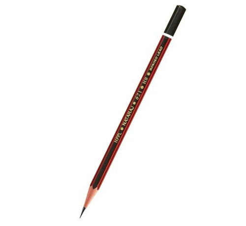 Red And Black Wooden Body 7 Inch Length Nataraj Pencils 