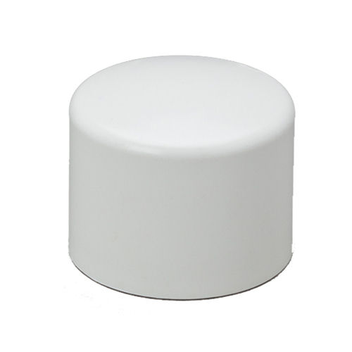 White Upvc End Cap Widely Used For Pipe Fitting Work And For Plumbing Pipe