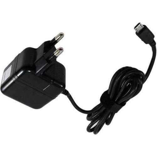 1 Amp Micro USB Mobile Charger - Plastic Body, Black Color, Electric Power Source, Corrosion Resistant | Ideal for Mobile Charging