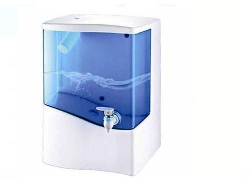 White And Blue Colour Plastic Ro+Uv-Uf Water Purifier Capacity 10 Liter Installation Type: Wall Mounted