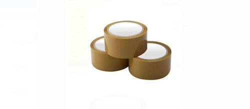 Brown Color Waterproof Plain Single Sided Adhesive Bopp Packaging Tape  Length: 15  Meter (M)