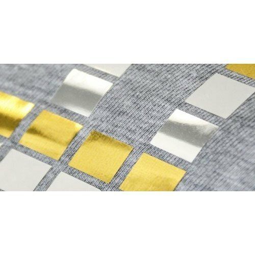 Cotton, Polyester And Acrylic Fabric Metallic Heat Transfer Vinyl 