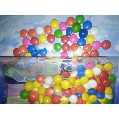 Hygienically Packed Mouth Watering Delicious Fresh And Tasty Round Multicolor Candy