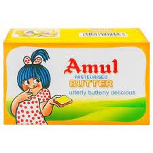 Hygienically Processed Mouth Watering Salty Fresh And Healthy Amul Butter