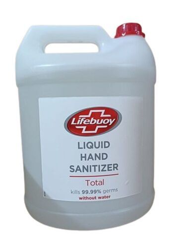 Instant Killing 99.99% Germs Protective Lifebuoy Liquid Hand Sanitizer, 5 Liters Age Group: Children