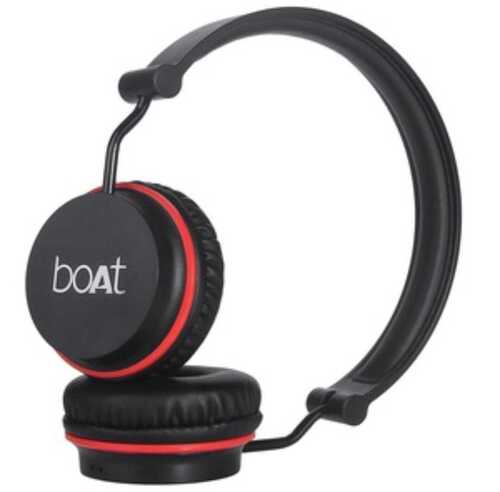 Light Weight Easy To Carry And Noise Cancelling Black And White Boat Headset Bluetooth Version: 5.0