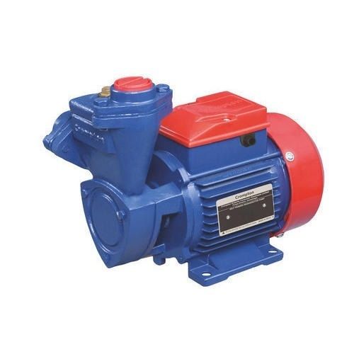 Mild Steel Material Single Phase Blue And Orange Color Agriculture Motor Pump  Flow Rate: 0.167 Litres Per Second