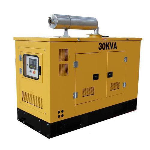 Ruggedly Constructed Highly Durable And Corrosion Resistance Yellow Diesel Generator Power Range: 8 To 30 Kw