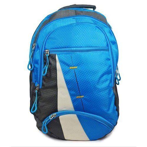 Stylish Look Lightweight Easy To Carry And Waterproof Blue School Bag