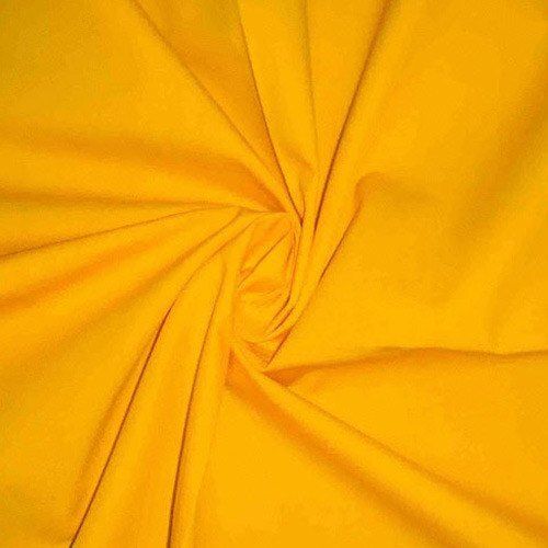 Tear Resistance Light Weight And Skin Friendly Light Orange Color Plain Silk Fabrics