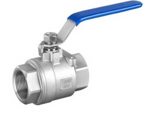 धातु टिकाऊ और लंबा जीवन 8 बार स्टेनलेस स्टील स्क्रू बॉल वाल्व, सामग्री ग्रेड: Ss304