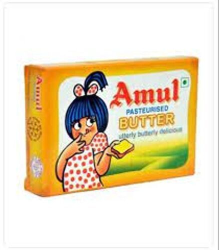 Healthy Fats And Proteins Creamy Pasteurized Amul Butter, Pack Of 100gm