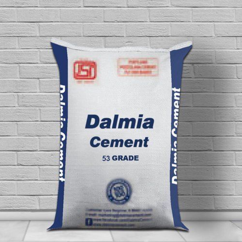 Higher Strength And Durability Faster Rate Initial Dalmia Ultra Cement Grade 53 - Aluminate Raw Material, Medium Sand Fineness, Grey Color | Extra Rapid Hardening, Corrosion Resistance