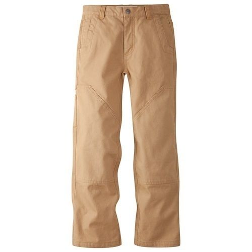 Kids Comfortable Breathable And Fashionable Brown Cotton Trousers