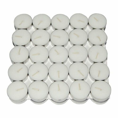 Long Lasting Wax Releasing Fragrance Lightweight Natural And Non-Toxic White Tea Light Candle 