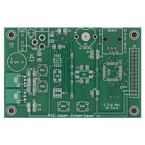 Long Life Span Heat Resistance Single Layer Printed Led Pcb Circuit Board Base Material: Fr1