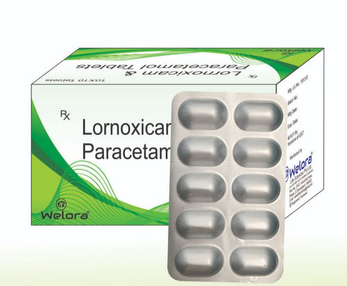 Lornoxicam Paracetamol Tablet Age Group: Suitable For All Ages