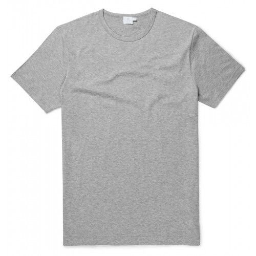 Mens Plain Grey Round Neck Half Sleeve Regular Fit Casual Wear Cotton T Shirts  Gender: Male