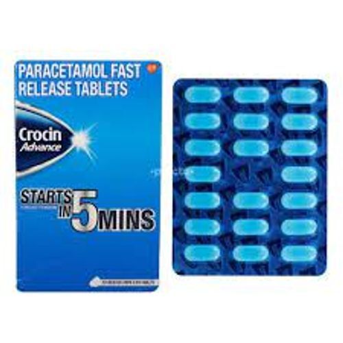 Paracetamol Fast Release Tablets Starts In 5 Mins Crocin Advance 15 Tablets  General Medicines