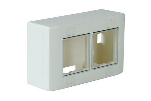 Shock Proof Energy Efficient Light Weight Rectangular White Electrical Switch Boards Frequency (Mhz): 50-60 Hertz (Hz) Hertz (Hz)