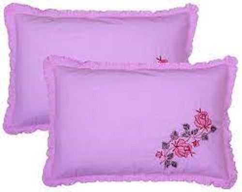 Cotton Skin Friendly Light Weight Comfortable Soft And Smooth Printed Purple Pillow Covers