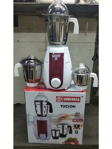 Strong Long Lasting Heavy Duty And Rust Proof Red White Juicer Mixer Grinder