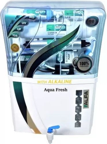 White Color Wall Mounted Plastic Aqua Fresh Ro Water Purifier, 12 Liter  Warranty: 6 Month