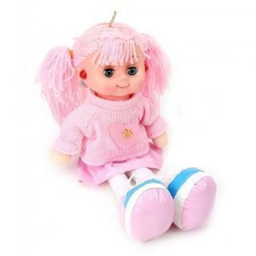  Kids Beautiful Cute Easy To Play Light Weight Unbreakable Strong Plastic Doll Toy 