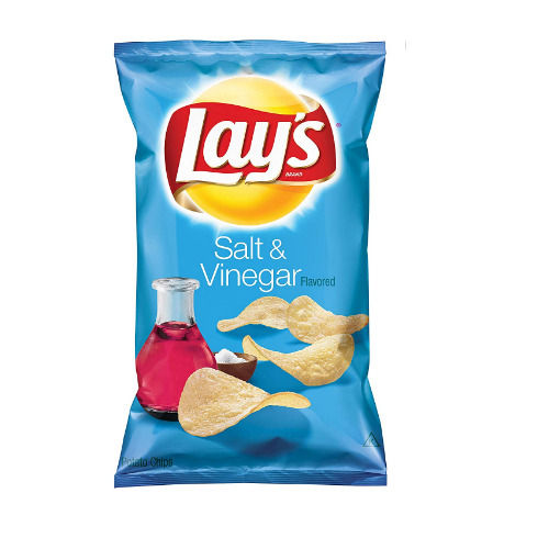 Crispy And Delicious Fresh Tasty Fried Lays Salt & Vinegar Potato Chips Packaging Size: 255 Gm