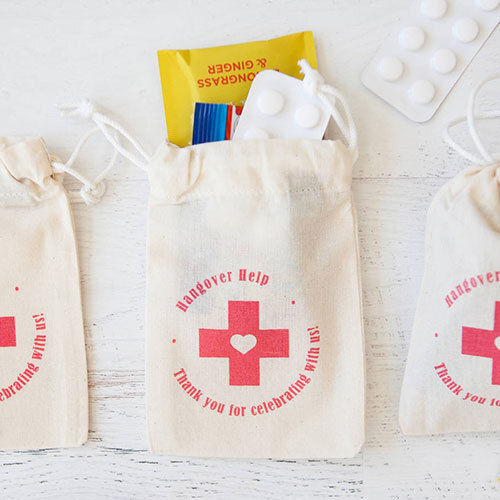 Cotton Fabric Eco Friendly Disposable Biodegradable Lightweight Cream First Aid Bag