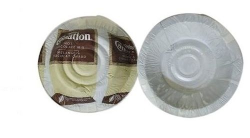 Eco Friendly Round Shape White Disposable Paper Dona 8 Inch Weight 3 Gm Application: Event And Parties