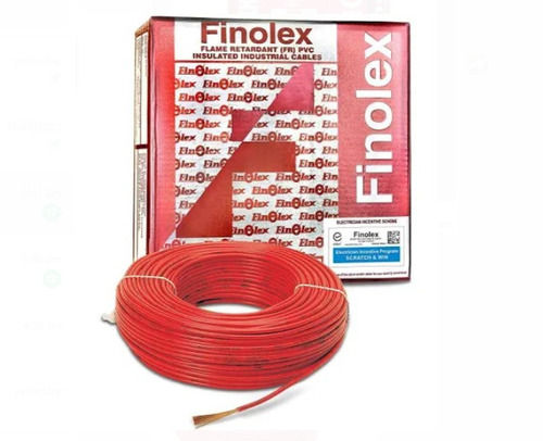 Finolex Fr Electric Wire For Electrical Fittings In Commercial And Office, 90 Meter Conductor Material: Copper