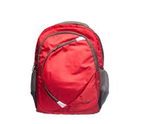 Elegant Look Light Weight Easy To Carry Water Proof Red Grey School Bags