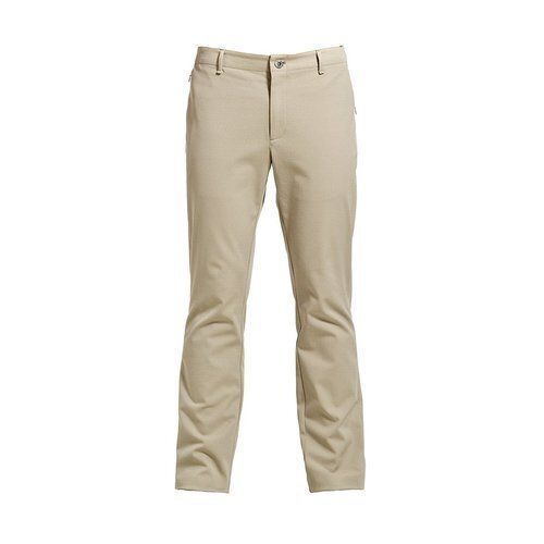 Washable Fit Comfortable Brown Plain Mens Cotton Pant