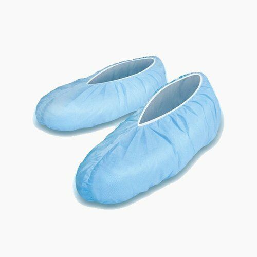 Free Size Non Woven Blue Disposable Shoe Cover