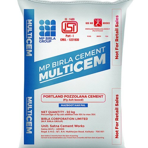 Acid-Proof Grey 53 Grade Weather Friendly Quick Drying Easy To Handle Mp Brila Multi Cement