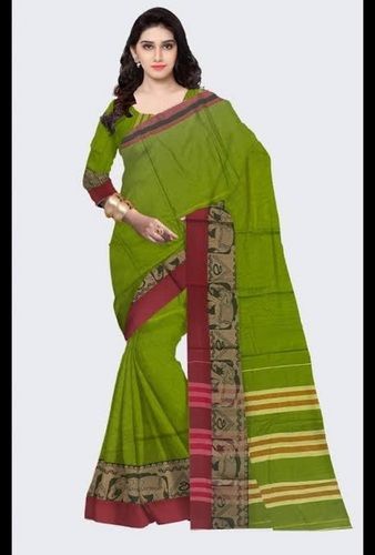 Buy 072Morni GREEN Saree With Embroidery at Amazon.in