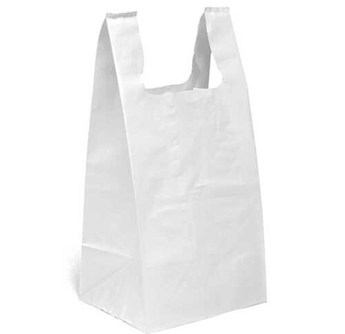 Lightweight And Reusable Easy To Carry Plain Plastic Shopping Bags