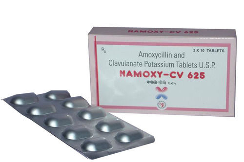 Namoxy-Cv 625 टैबलेट, 3 X 10 टैबलेट पैक शेल्फ लाइफ: 12 महीने 