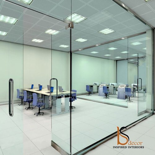 Office Glass Partitions Service Diamond Carat: As Per Requirement Carat