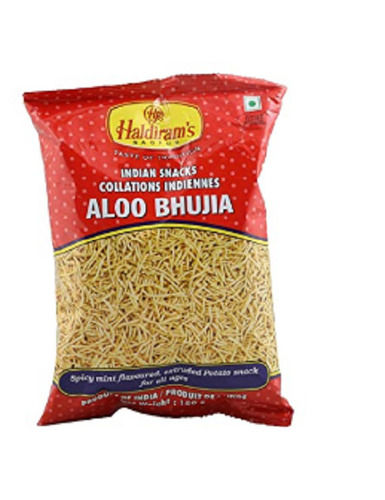 Pack Of 50 Gram Salty Taste Haldiram Aloo Bhujia Namkeen 