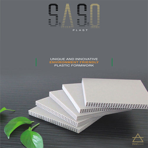 Grey Saso Plast - Pp Shuttering Board 12Mm