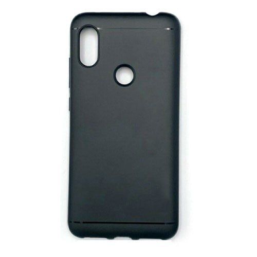 Simple And Elegant Design Easy To Use Comfortable Plain Black Rubber Mobile Back Cover Design: Rotatable