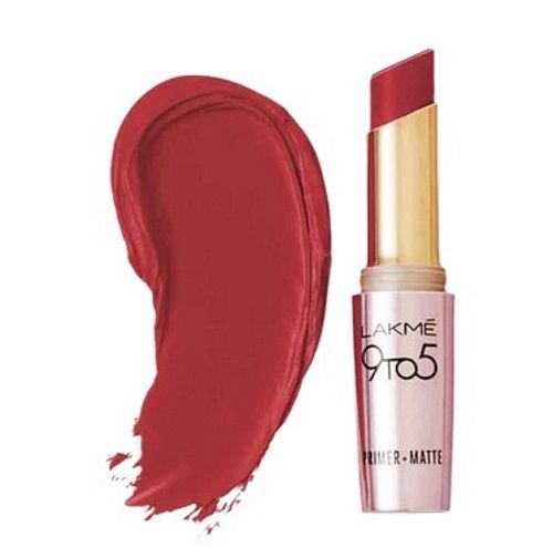 Waterproof Smudge Proof And Water Proof Long Lasting Lakme 9 To 5 Primer Matte Lip Color