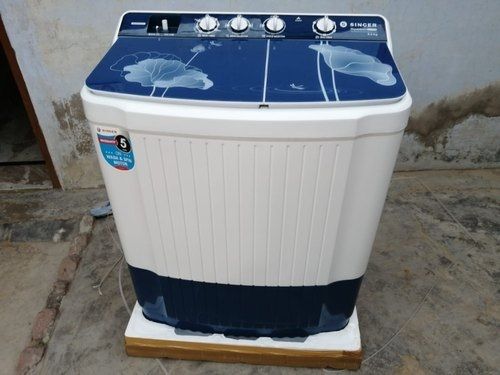 Top Loading Energy Efficient Blue And White Domestic Washing Machine