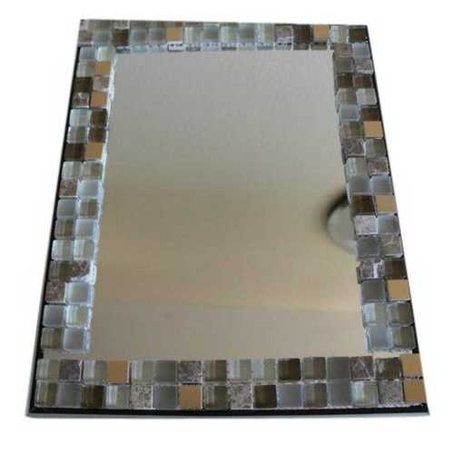 Wall Mounted Decorative Mirror Glass, Rectangular Shape, 20 X 30 Inch