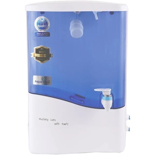 White Color 10 Litre Capacity Wall Mounted Plastic Material Aqua Ro Water Purifier
