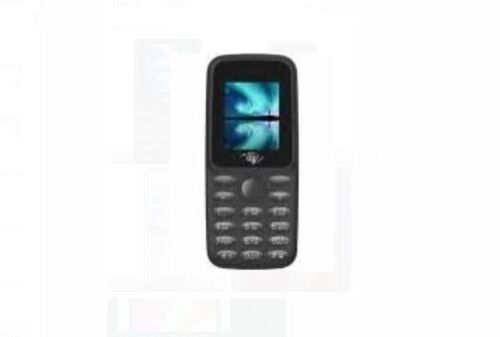 5 Inch Size Abs Plastic Body Black Itel It 2163 Dual Sim Keypad Mobile Phone Battery Backup: 24 Hours