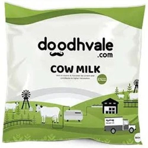 500 Ml Pack Size 3.0 Percent Fat Content Dhoodh Vale Cow Milk